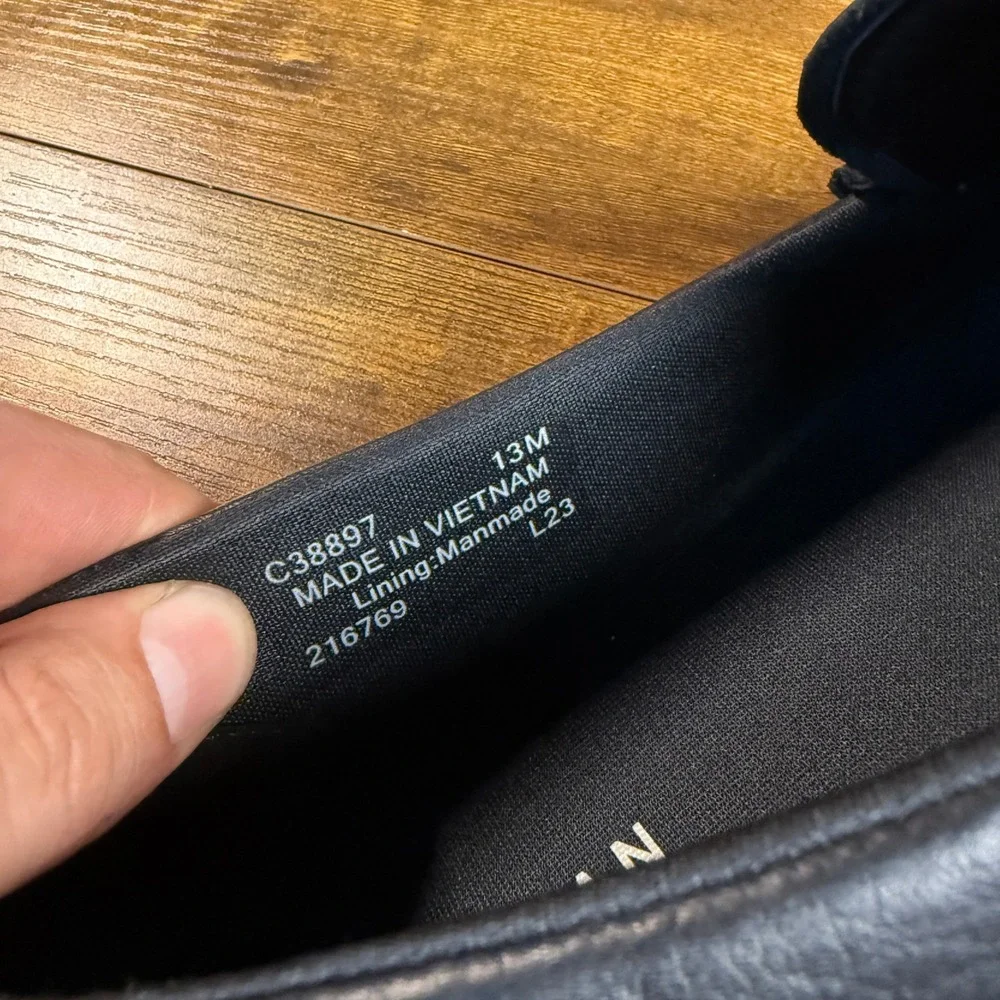 Cole Haan Nantucket 2.0 C38897 Black Leather Penny Loafer Mens 13M